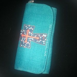 Nice blue wallet